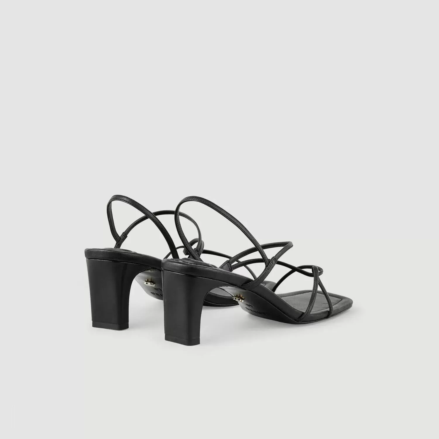 Women's Doha Heeled Sandal In Nero