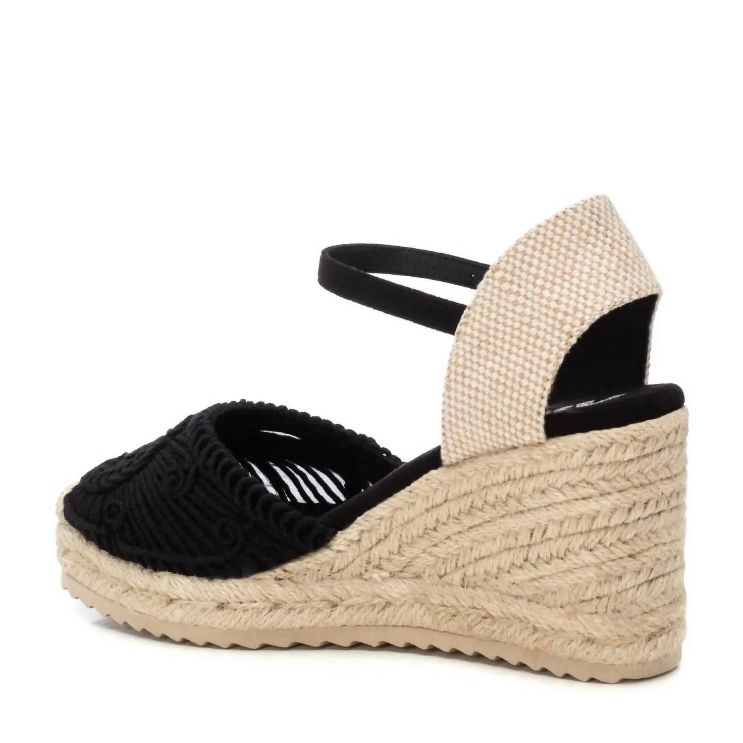 Women's Espadrilles Sandal In Black