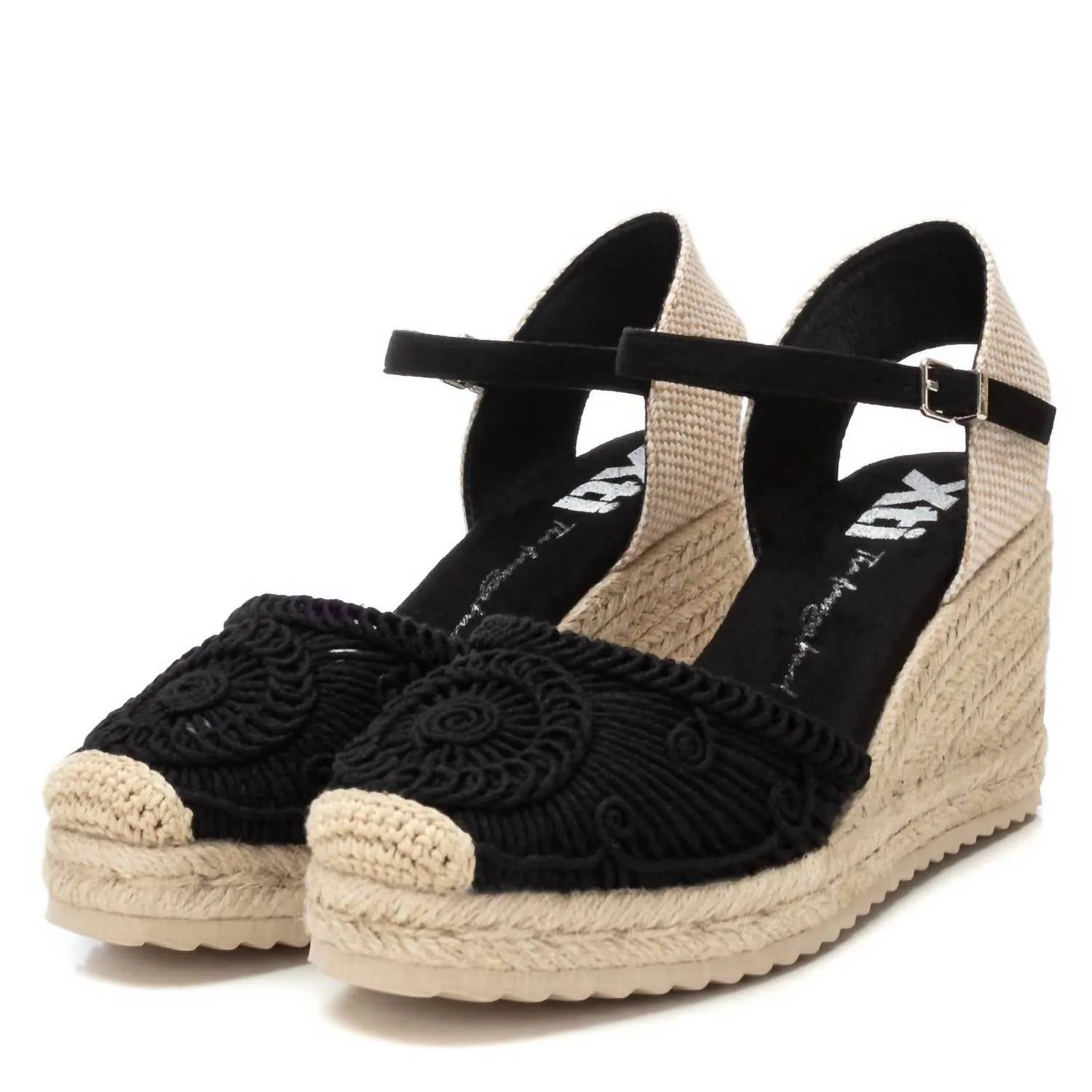 Women's Espadrilles Sandal In Black