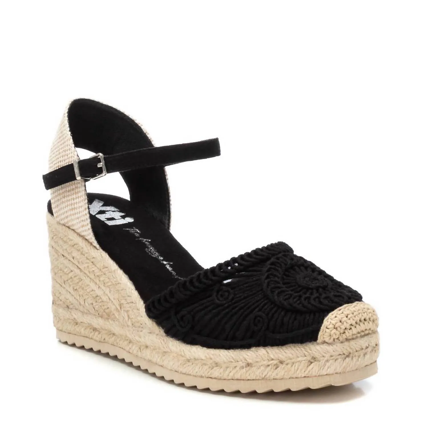 Women's Espadrilles Sandal In Black