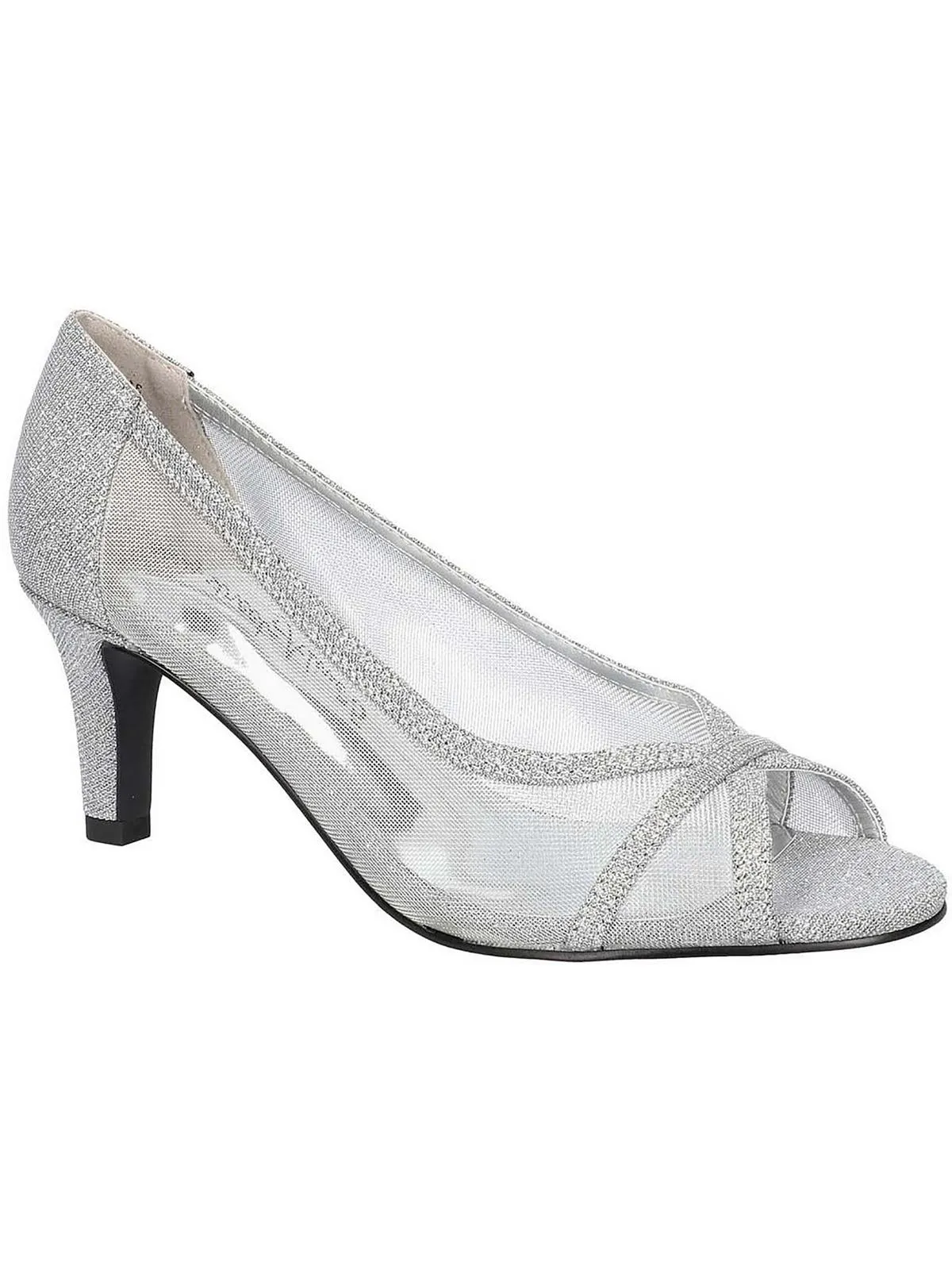 Womens Evening Peep-Toe Pumps