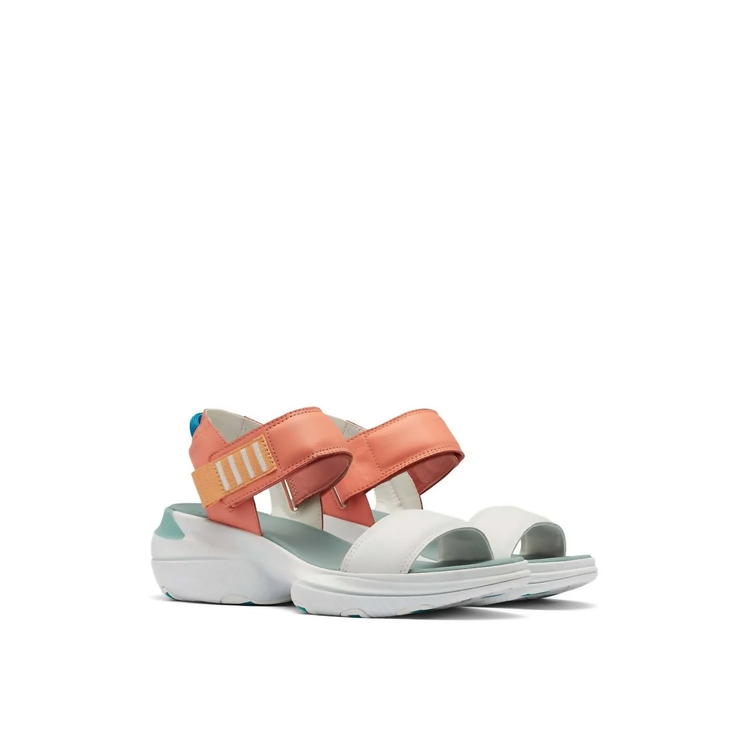 Women's Explorer Blitz Stride Sandal In Paradiso Peach, Sea Salt