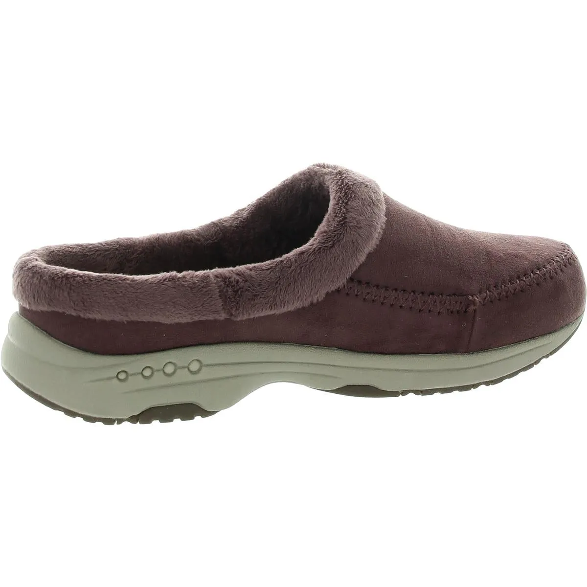Womens Faux Fur Lined Man Made Mules
