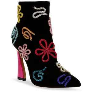 Womens Faux Leather Pumps Ankle Boots