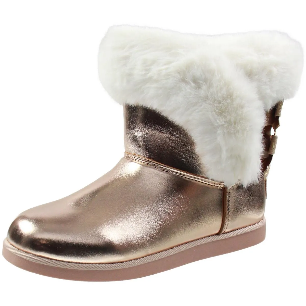 Womens Faux Suede Cozy Winter & Snow Boots
