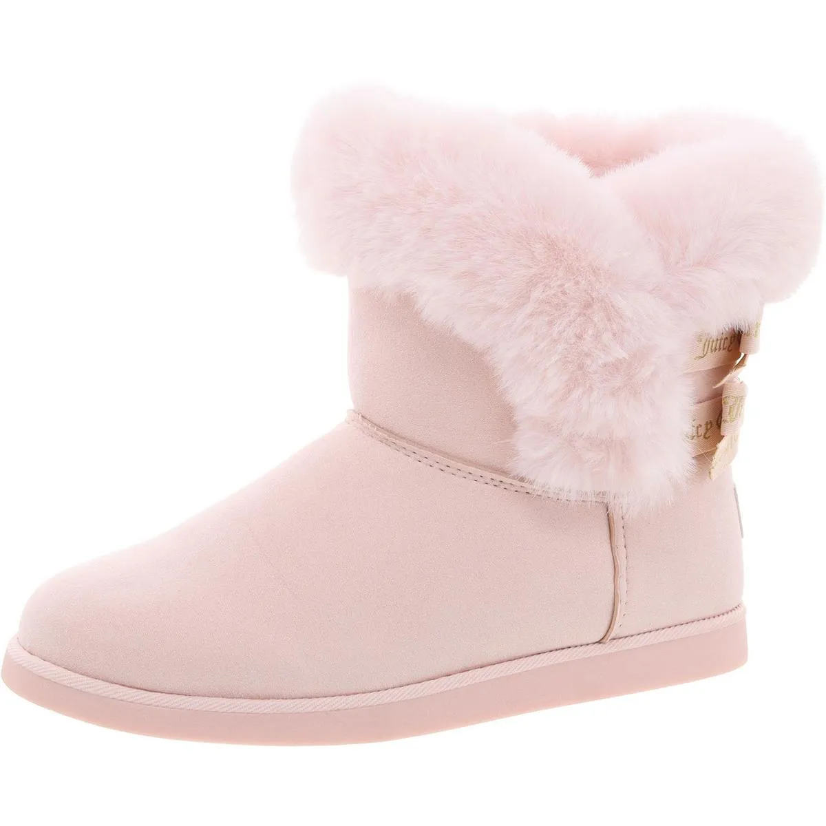 Womens Faux Suede Cozy Winter & Snow Boots