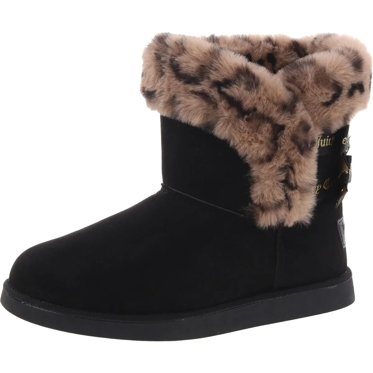 Womens Faux Suede Cozy Winter & Snow Boots