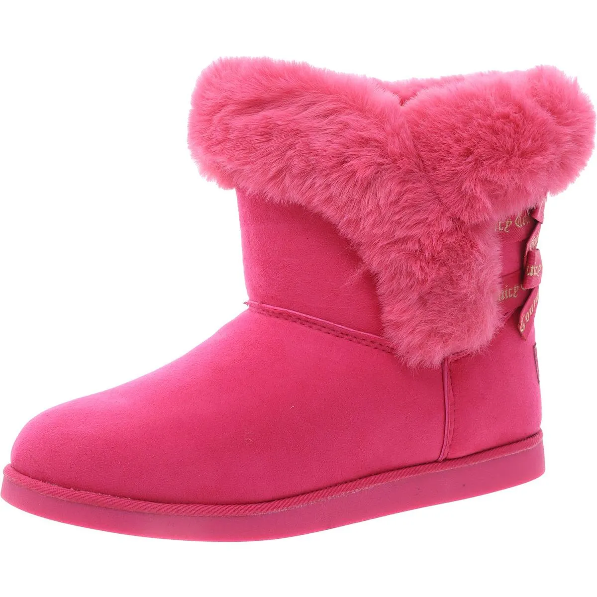 Womens Faux Suede Cozy Winter & Snow Boots