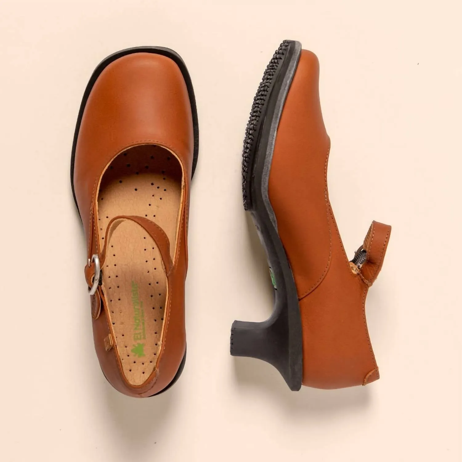 Women's Igusa Wax Nappa Shoes In Toffee
