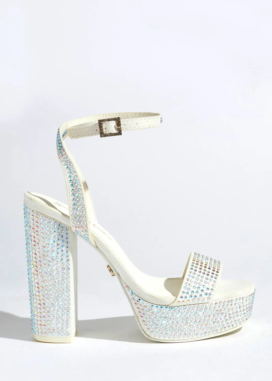 Women's Isabella Heeled Sandals In White