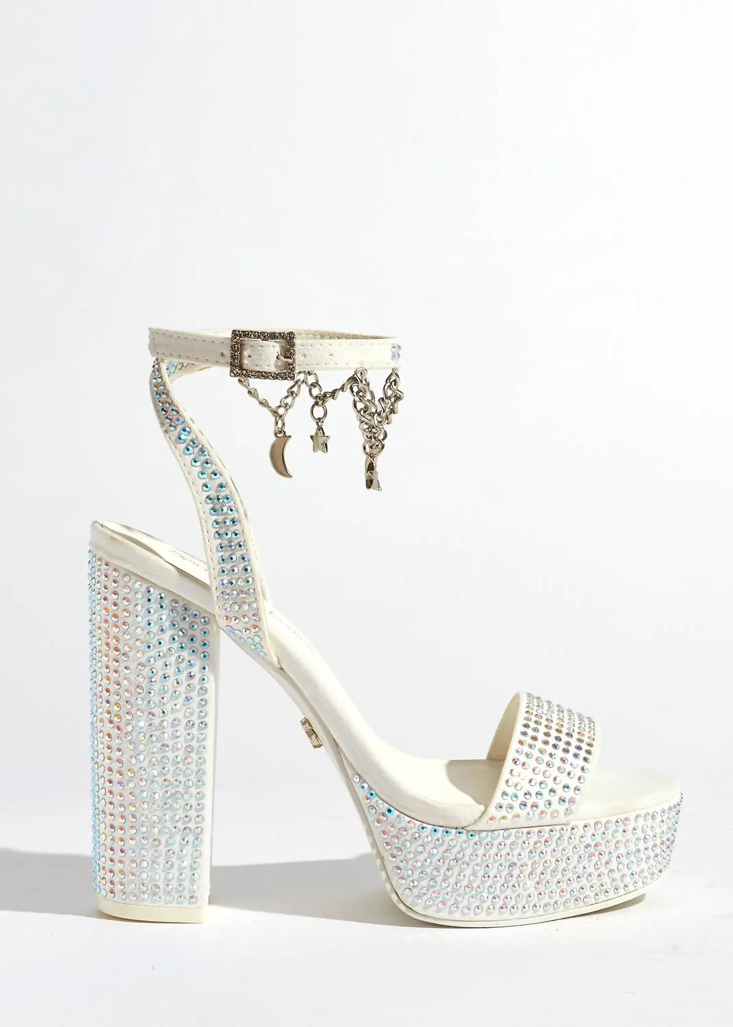 Women's Isabella Heeled Sandals In White