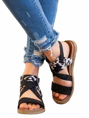 Women's Jayla Sandals In Black/cream