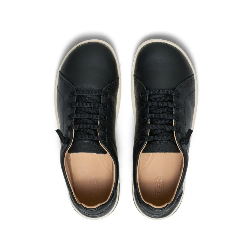 Women's KNX Leather Sneaker  |  Black/Star White