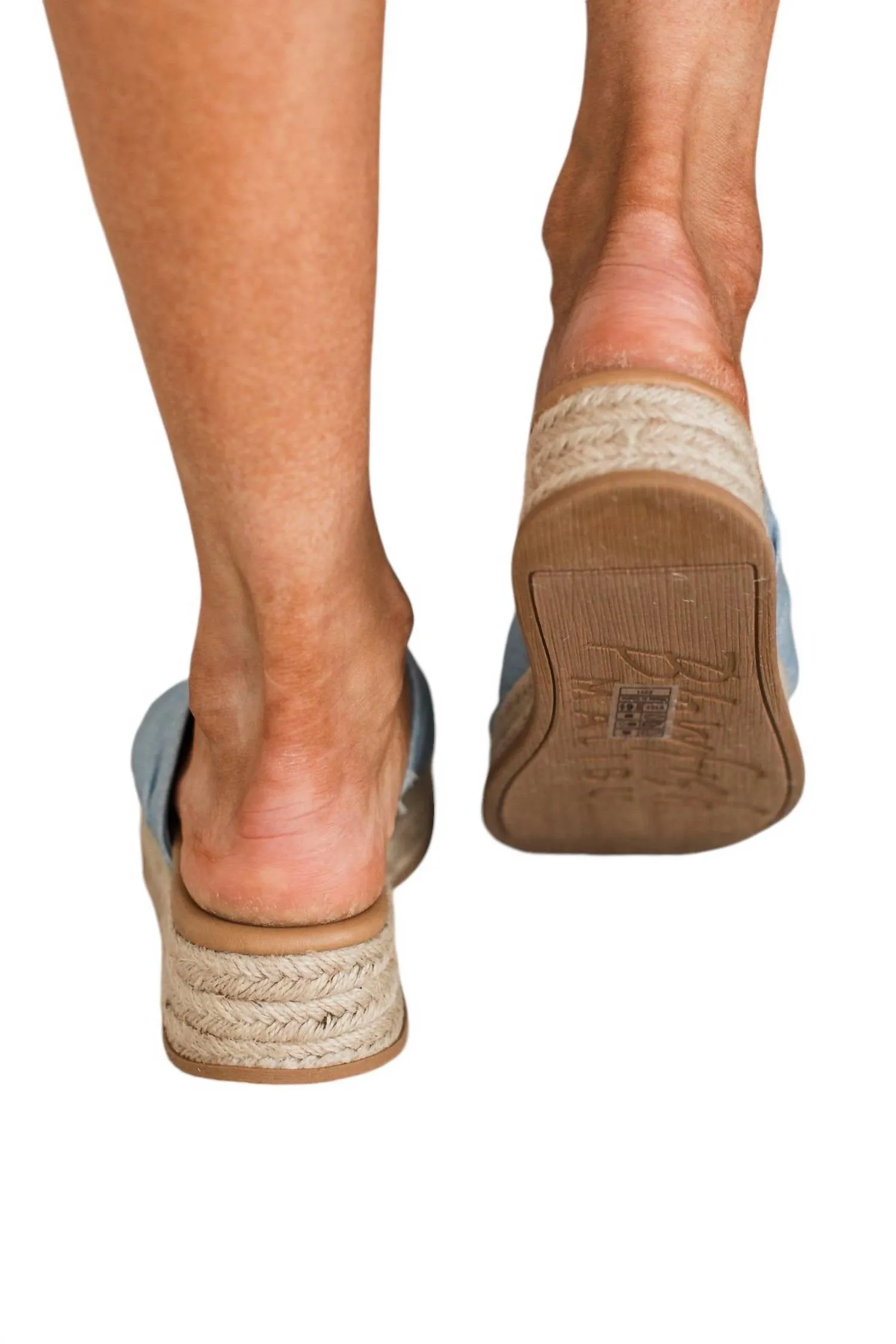Women's Marshlo Rope Platform Sandals In Denim