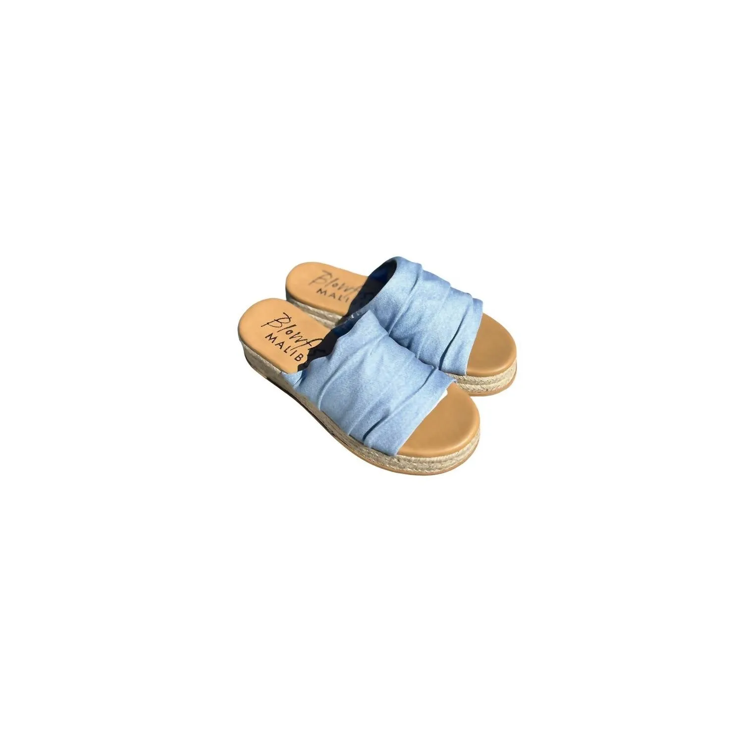 Women's Marshlo Rope Platform Sandals In Denim