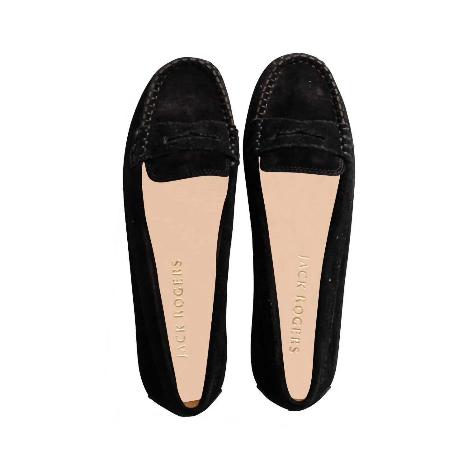 Women's Meyers Suede Flats In Black