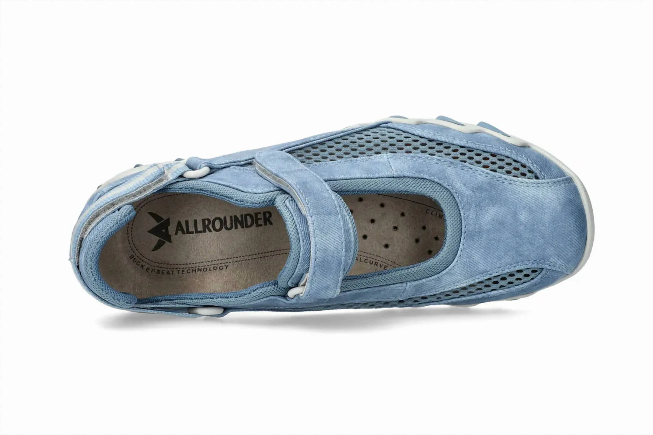 Women's Niro Flat Shoes In Blue Heaven