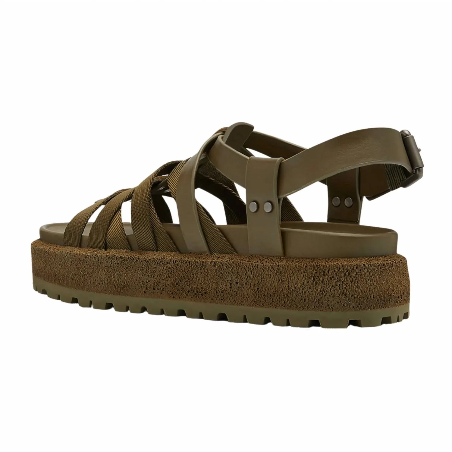 Women's Park Sandal In Military Olive