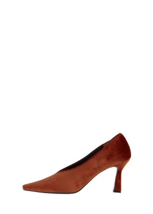 Women's Piping Pumps In Copper