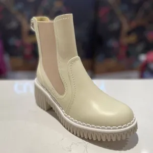 Women's Plita Cella Boot In Ivory (Nappa)