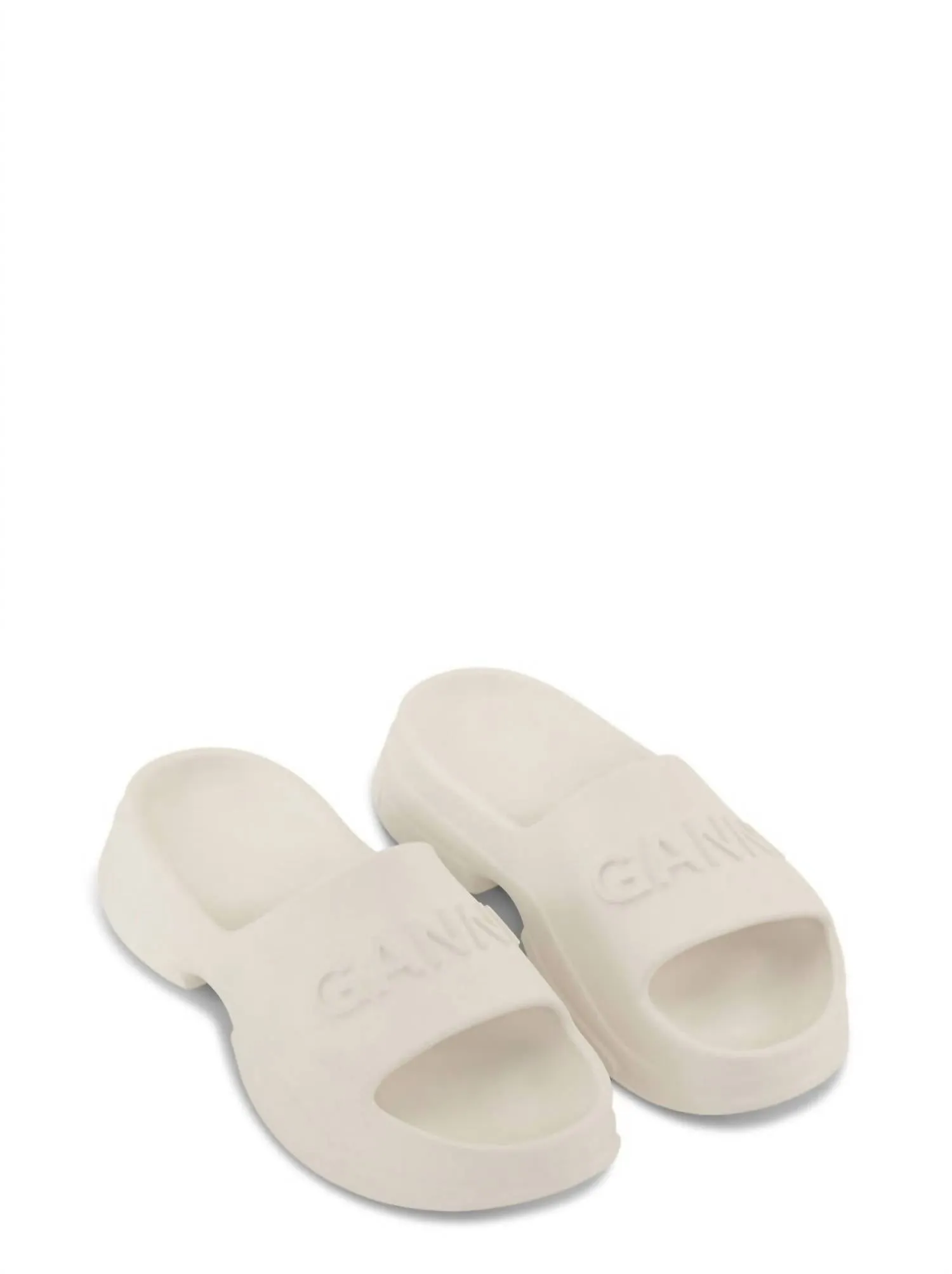 Women's Pool Slide Sandals In Egret