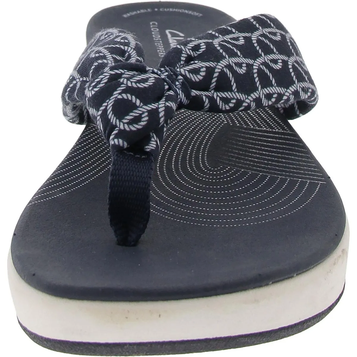 Womens Printed Wedge Sandals