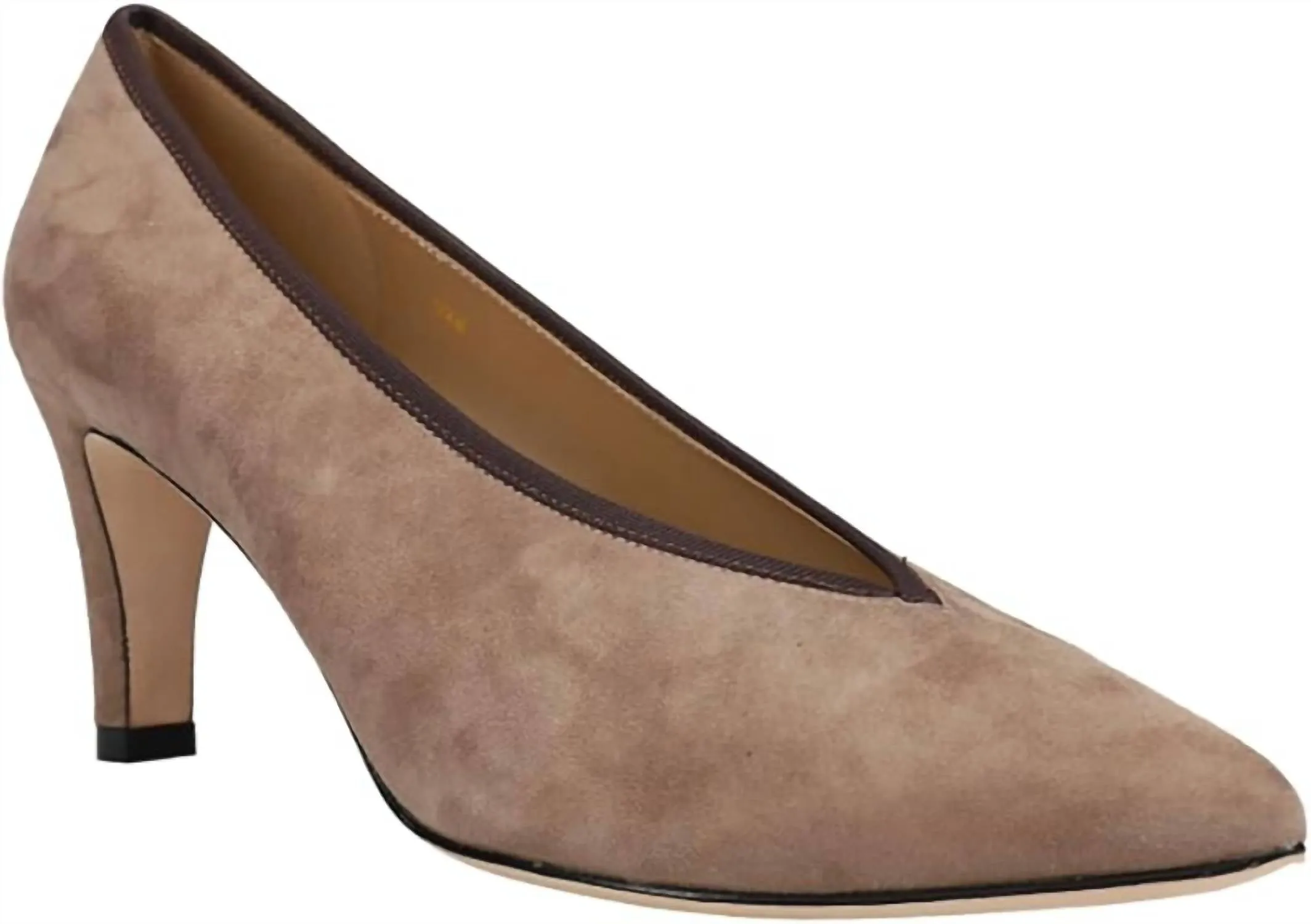 Women's Ramara Heeled Sandals In Military Suede