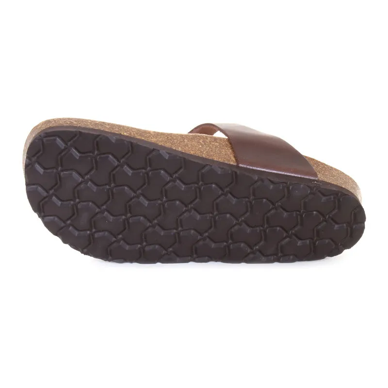 Womens Rosas Oiled Leather Thong