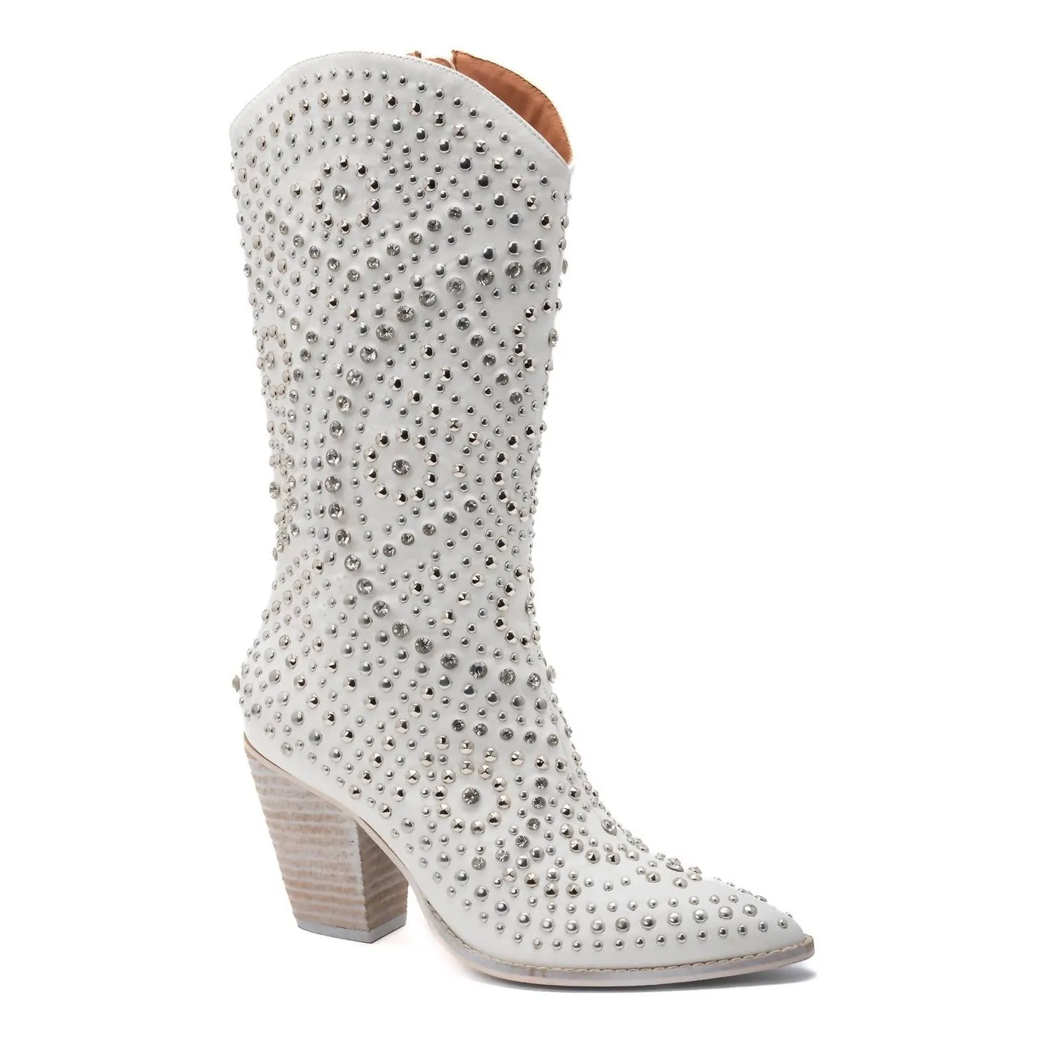 Women's Scootin Boots In White