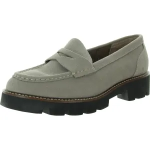Womens Snake Print Manmade Moccasins
