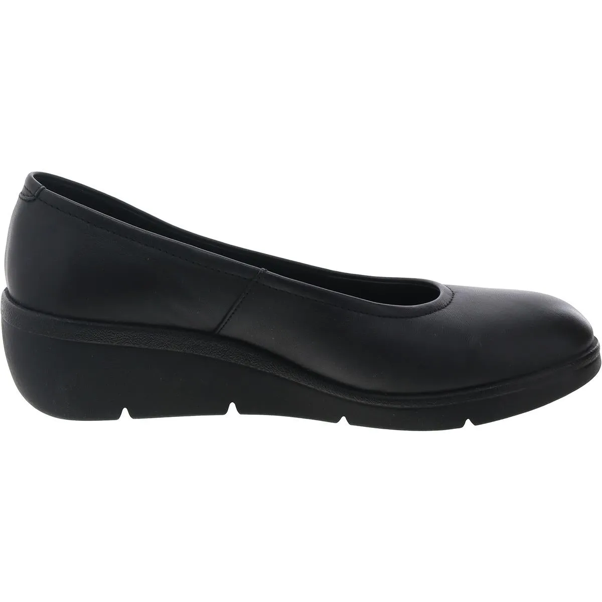 Womens Solid Wedge Heels