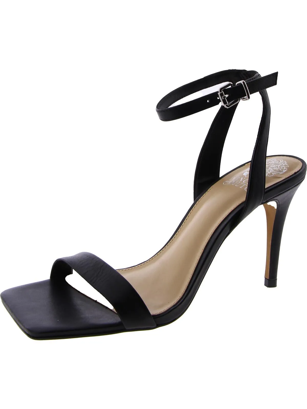 Womens Square Toe Dressy Ankle Strap