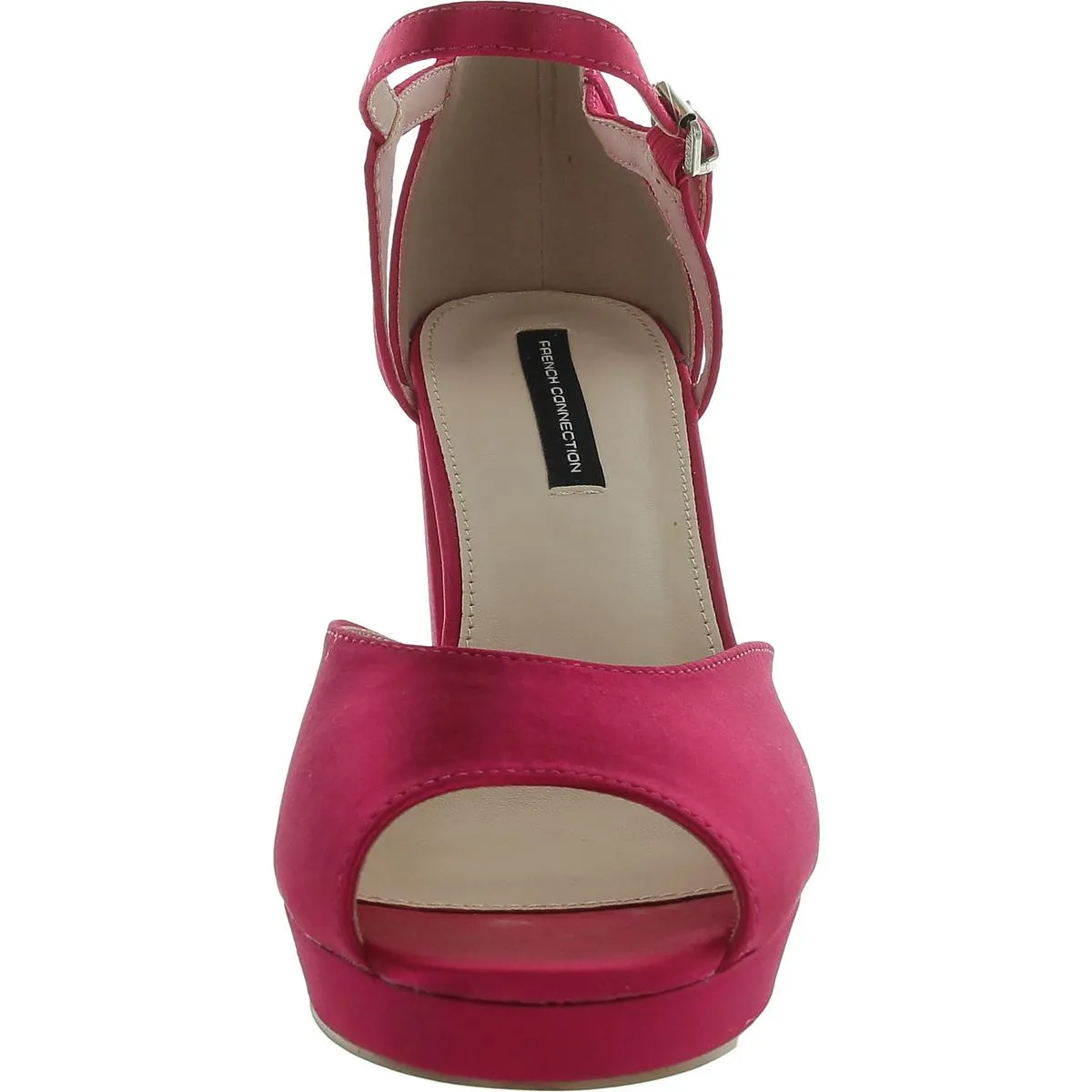 Womens Stiletto Peep Toe Ankle Strap