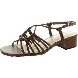 Womens Strappy Man Made Ankle Strap