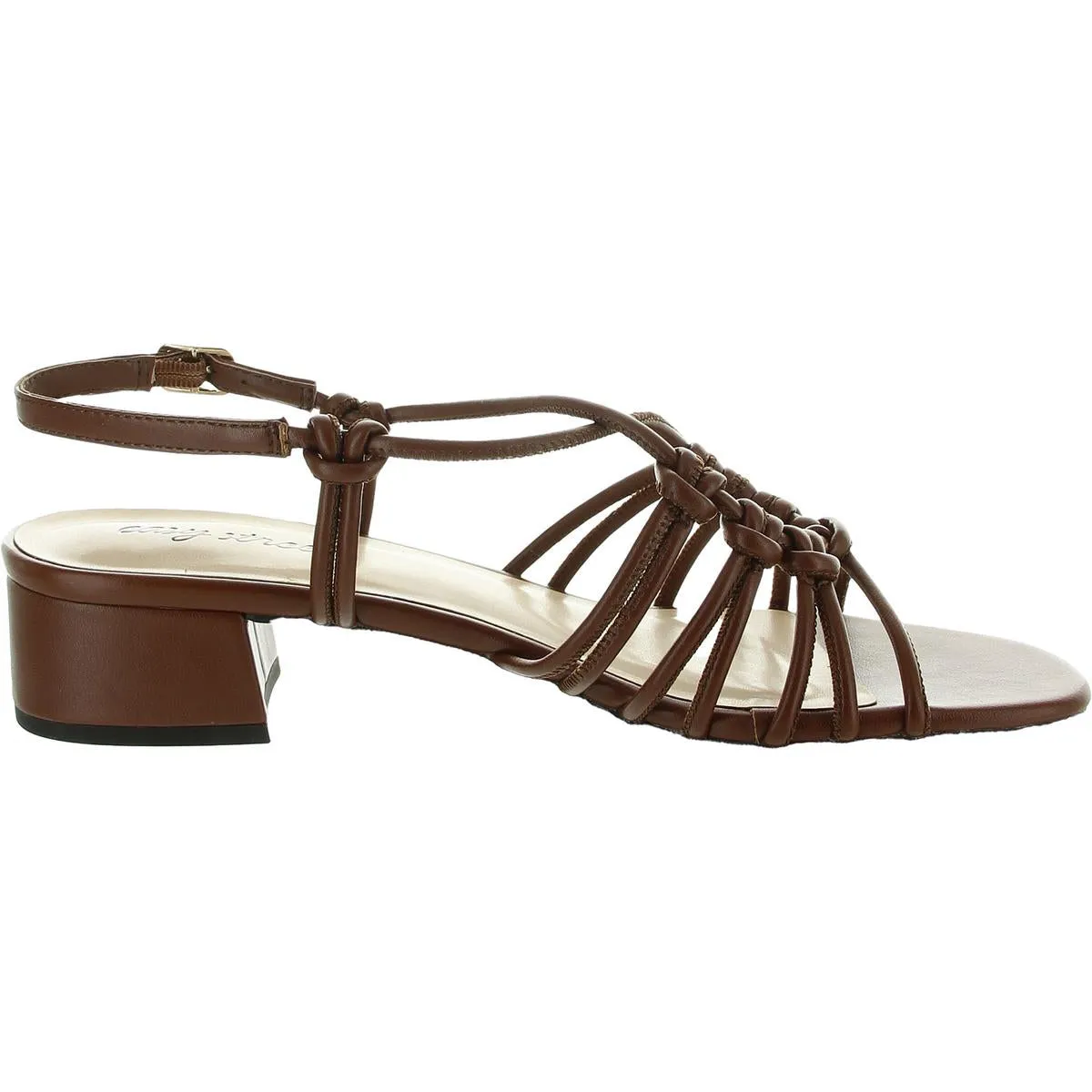 Womens Strappy Man Made Ankle Strap