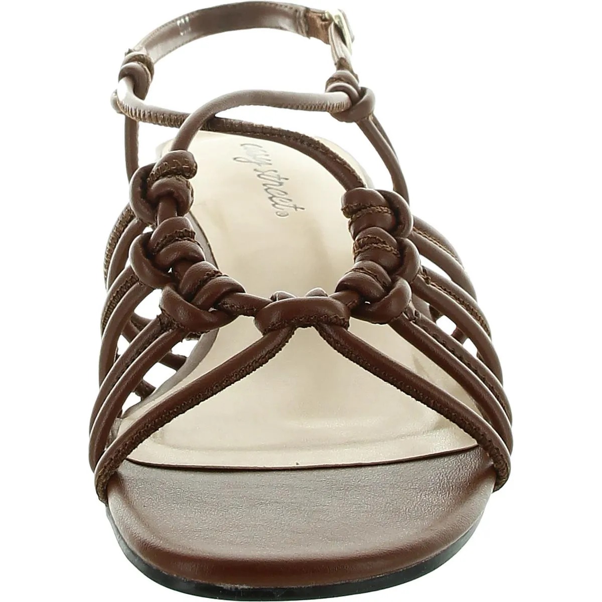 Womens Strappy Man Made Ankle Strap