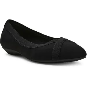 Womens Stretch Man Made Flat Shoes