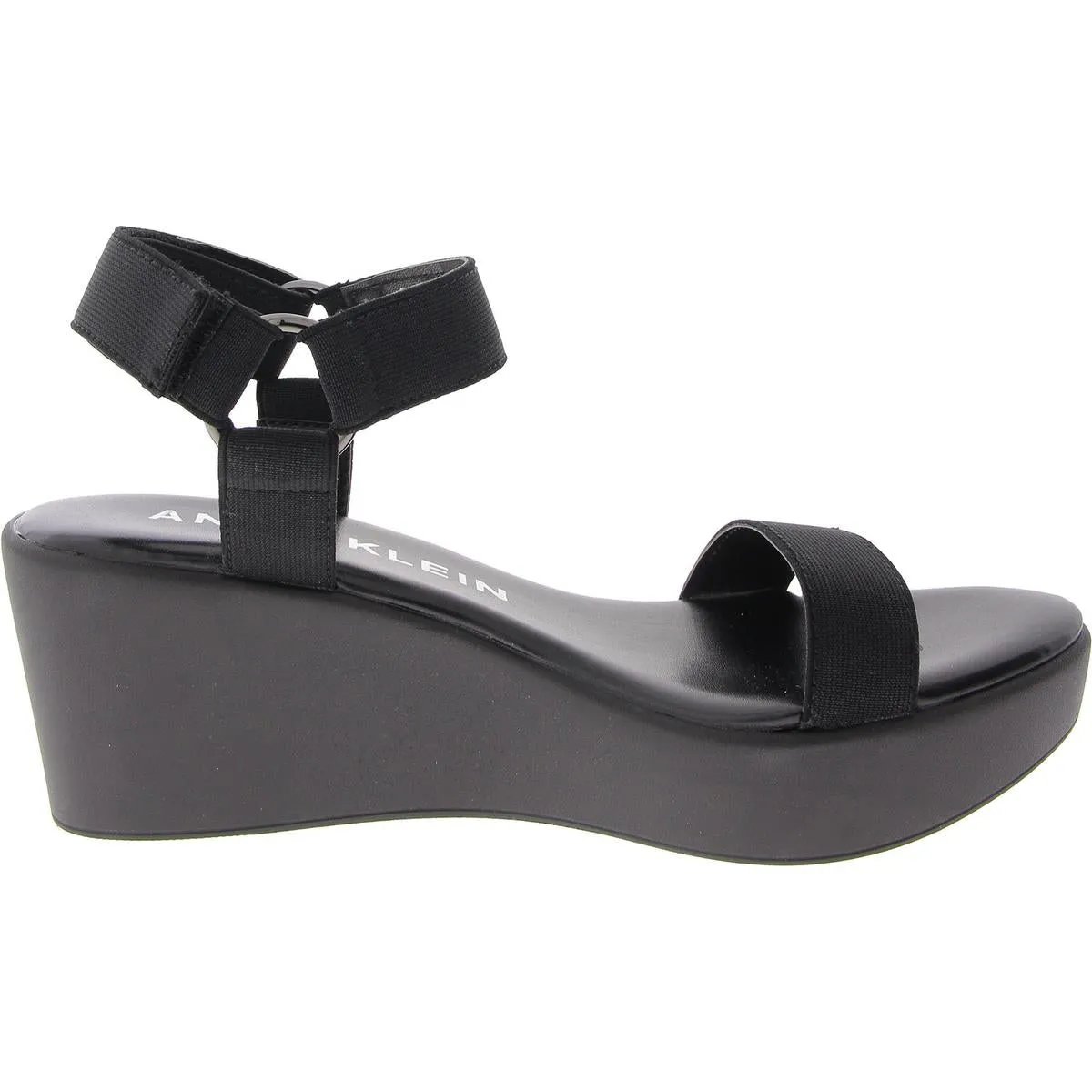 Womens Stretch Open Toe Ankle Strap