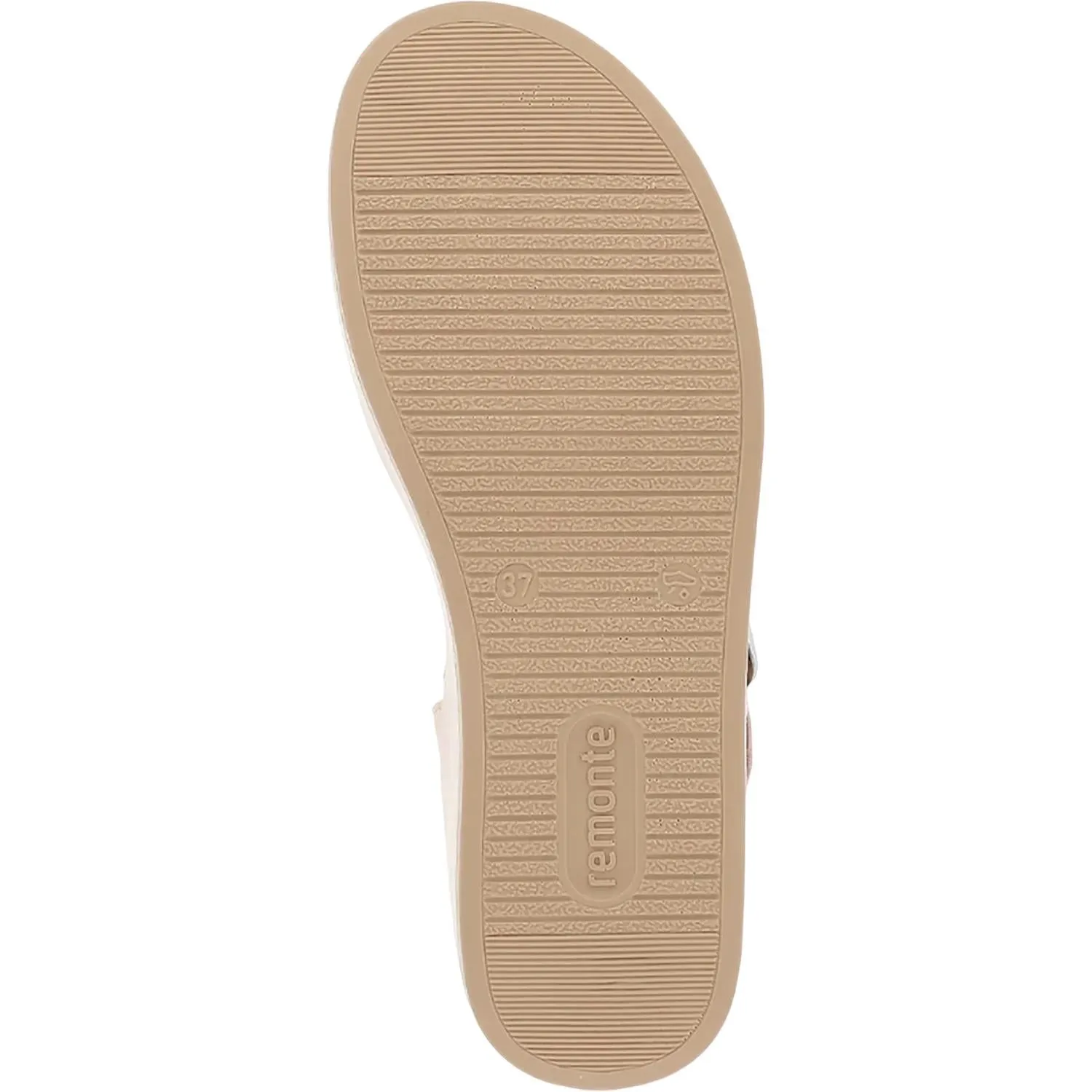 Women's Wedge Sandal In Muschel Suede