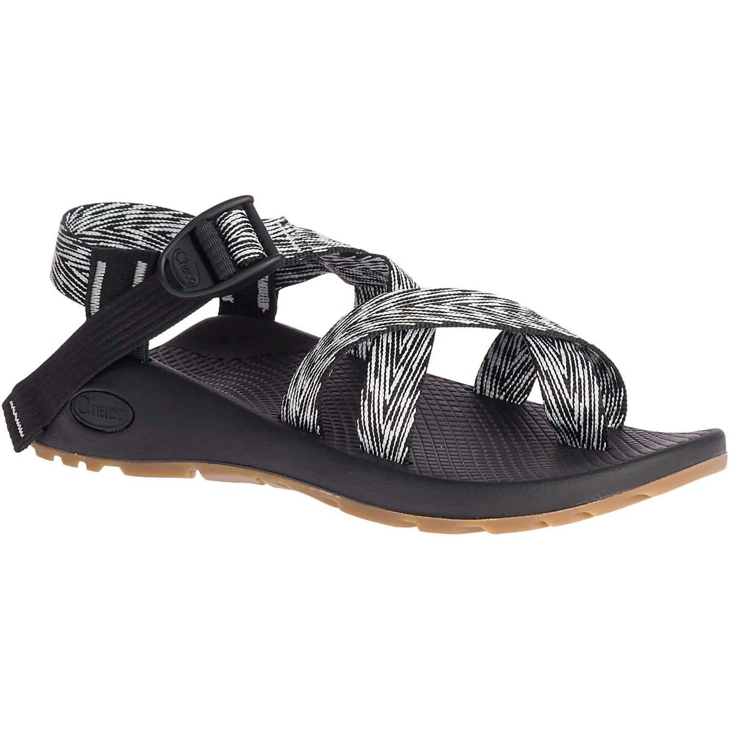 Women's Z/2 Adjustable Strap Classic Sandal In Black/white