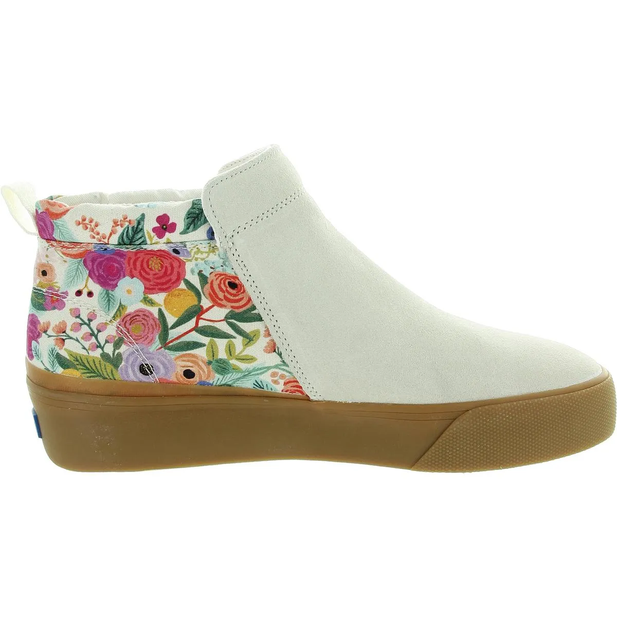 Womens Zipper Leather Flat Shoes