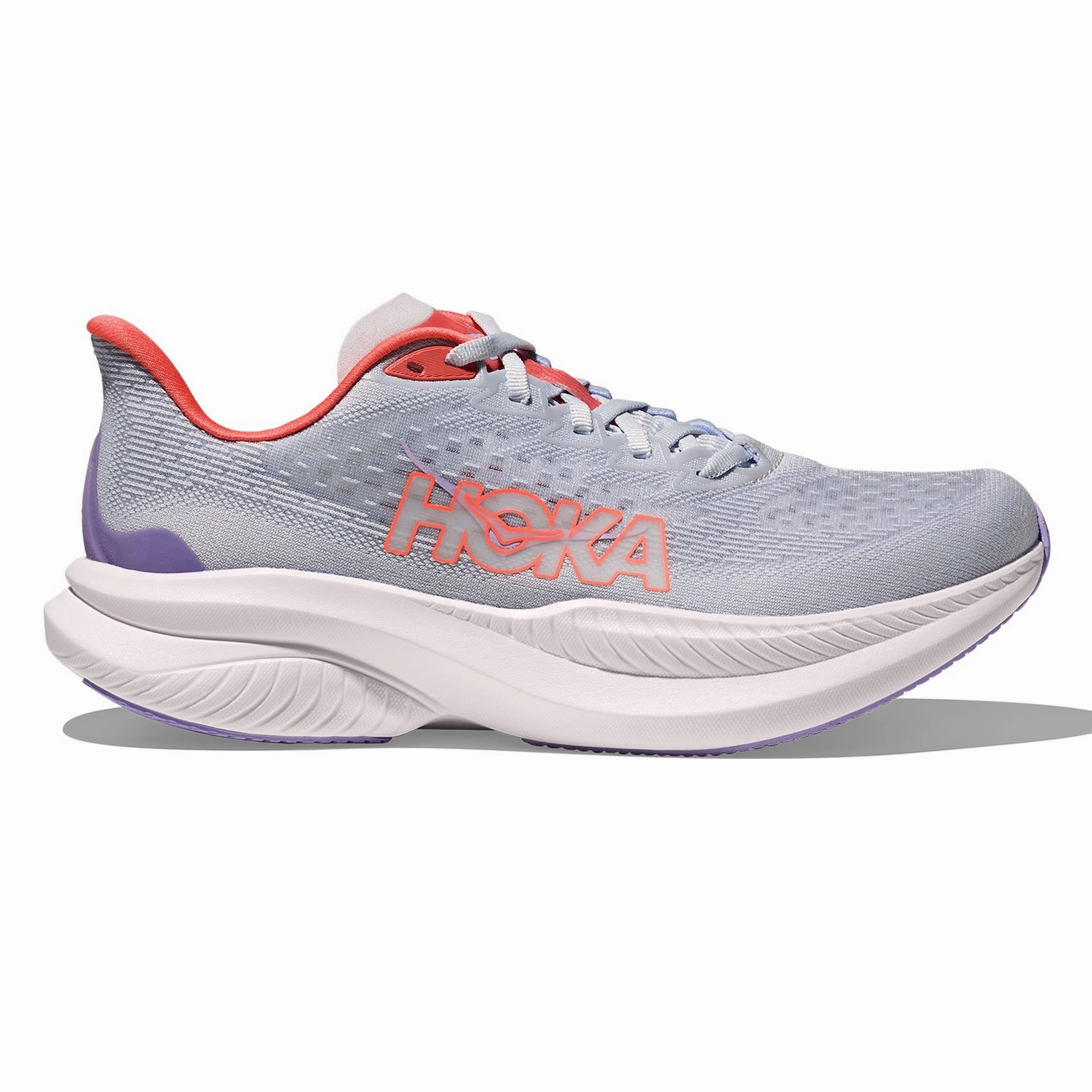 Womens HOKA Mach 6 (Wide) Hoka cushioned athletic footwear