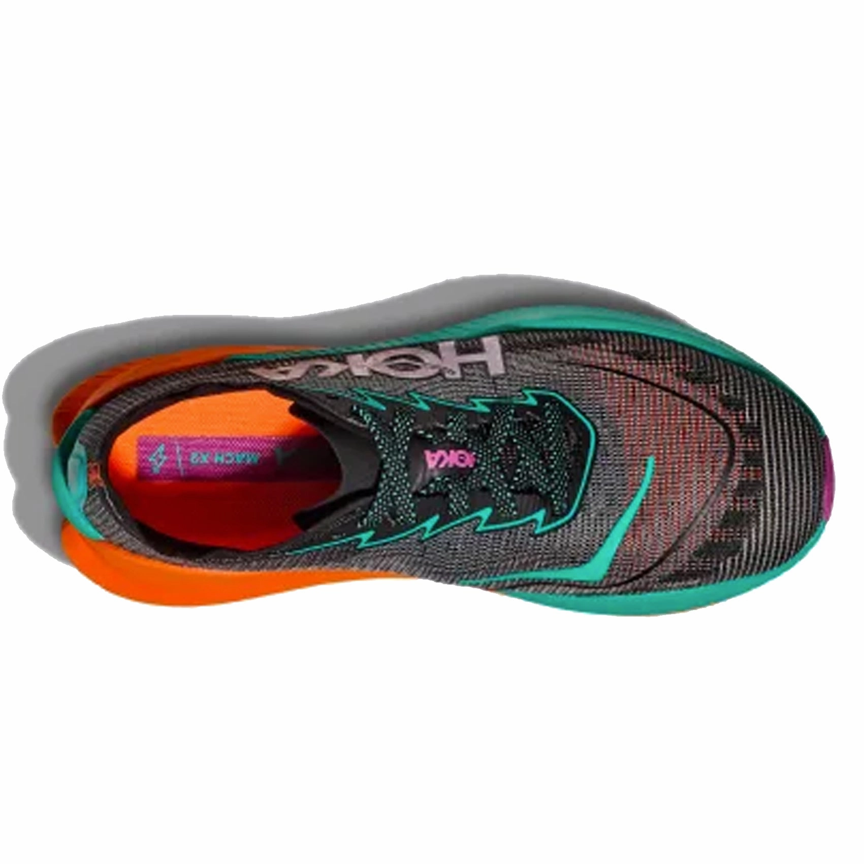 Womens HOKA Mach X 2 Hoka athletic footwear shots