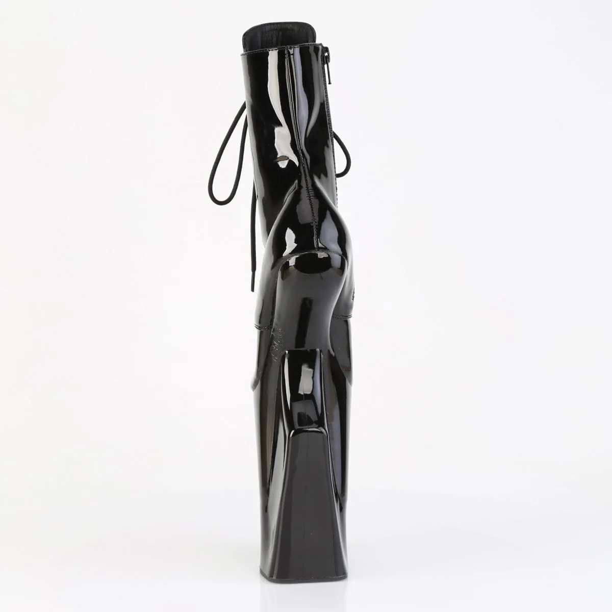 WORSHIP-1020 Platform Shoes Black Patent Black