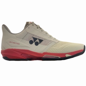Yonex 2025 AD-ACCEL Mens All Court Tennis Shoes - Sand Beige Yonex tennis shoes