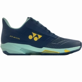 Yonex 2025 AD-ACCEL Mens Clay Court Tennis Shoes - Teal Blue Yonex tennis shoes