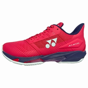 Yonex Men's Power Cushion Ad Accel Sunset Red Hard court men's shoes