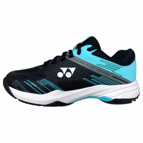 Yonex Power Cushion Cascade Accel WIDE Men's Indoor Black/Ice Blue Court badminton women's shoes