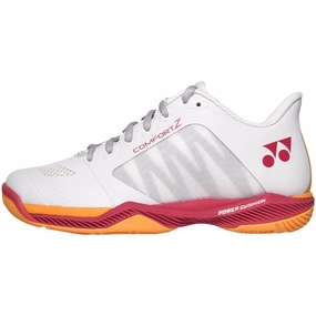Yonex Power Cushion Comfort Z3 Women's Indoor Off White/Red Court badminton women's shoes