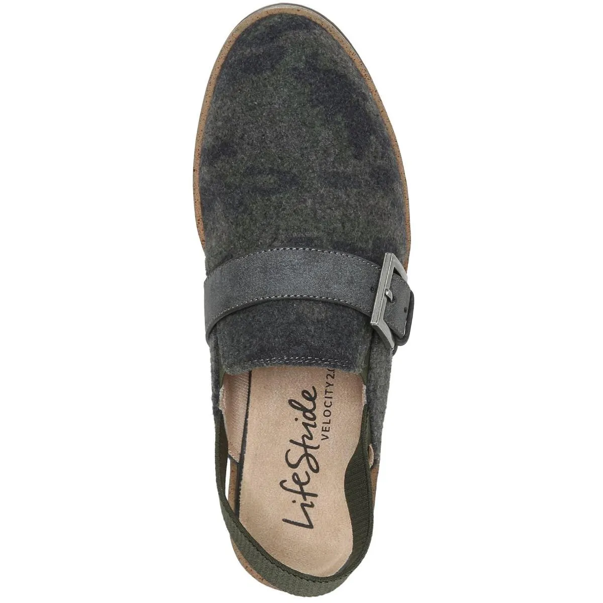 Zaida Womens Slip-on Ankle Strap Slingbacks